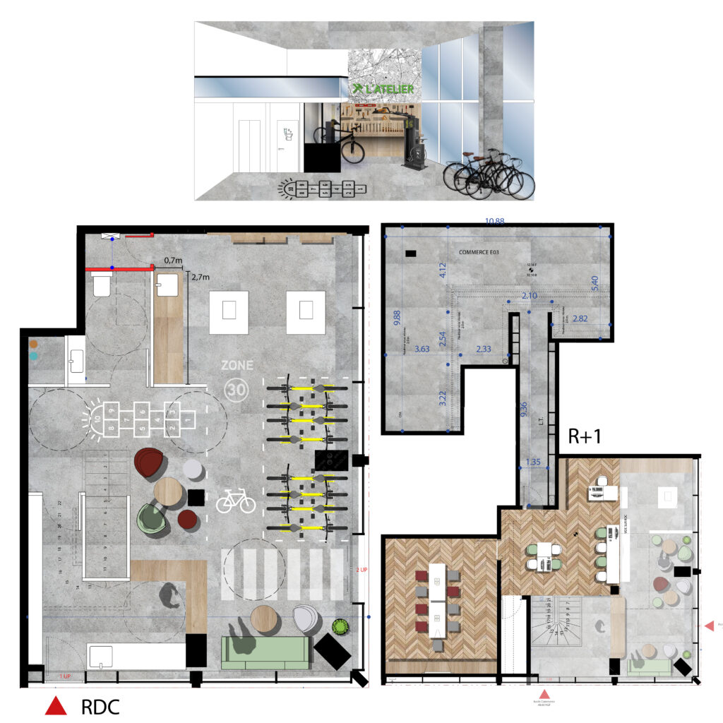 Atelier café / vélo - Design Universel